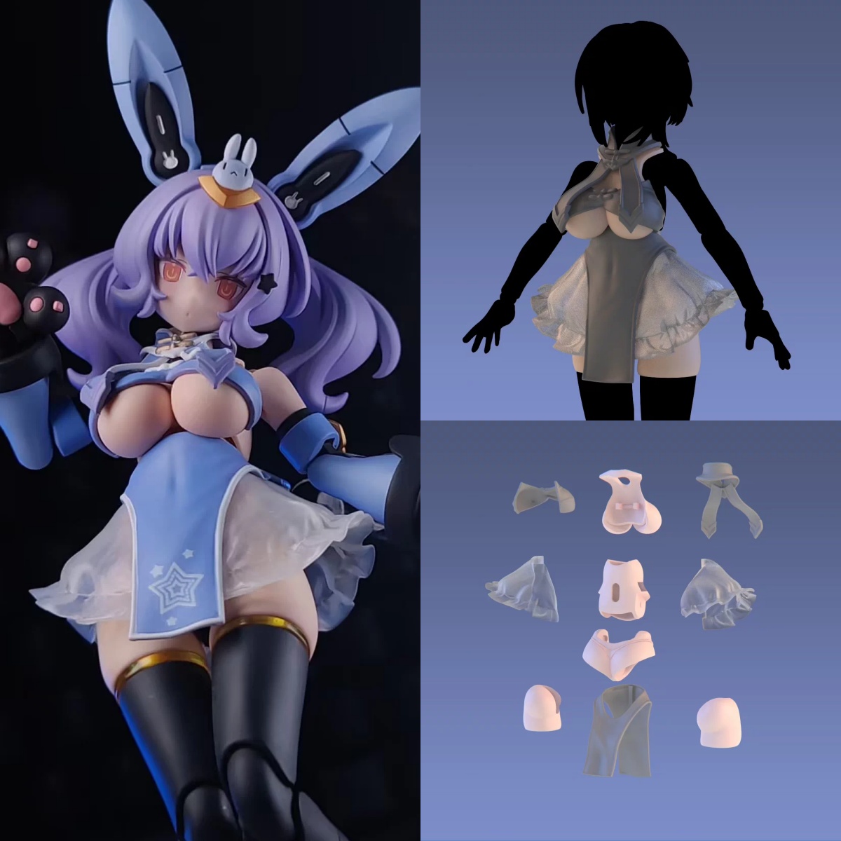 3D Printing Figure - 【No Body】1/12 Scale Female Soldier Kotobukiya
