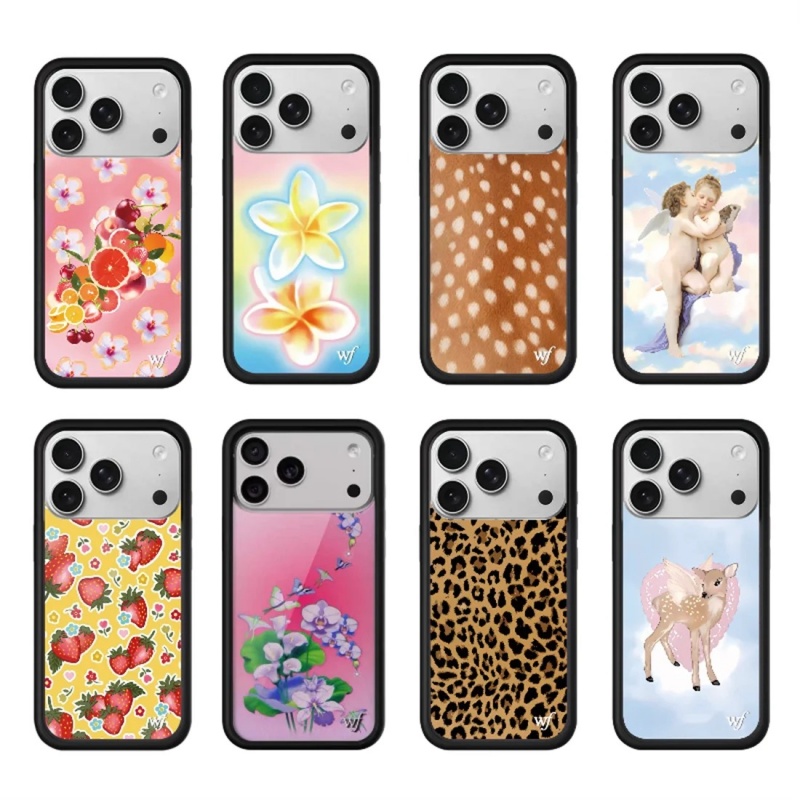 3D Printing Iphone - Wildflower Deer Leopard Print Fawn 3D