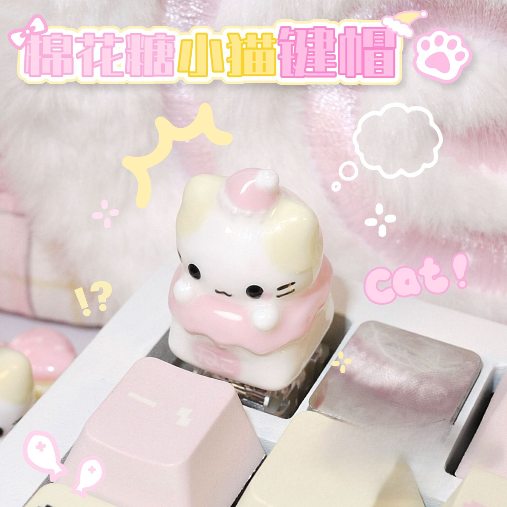 3D Printing Keycaps - Kawaii Cat HelloKittys Keycaps Mini ESC