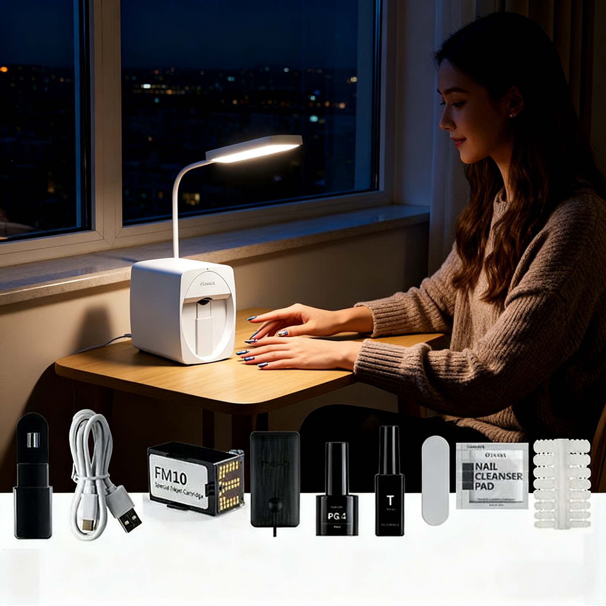 3D Printing Result - O2nails Pro 3D Nail Printer Machine,Automated