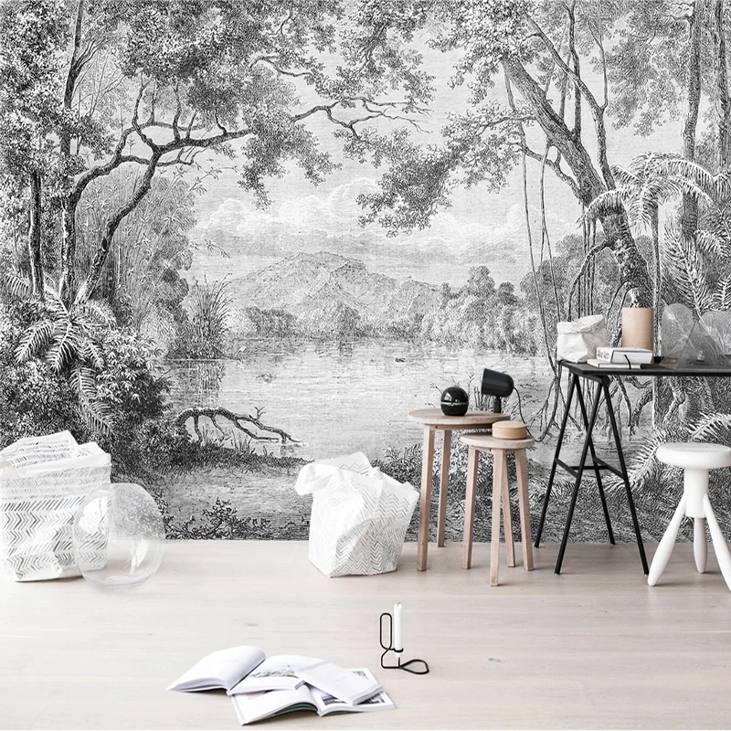 3D Printing Foto - Papel Pintado Photo Black And White