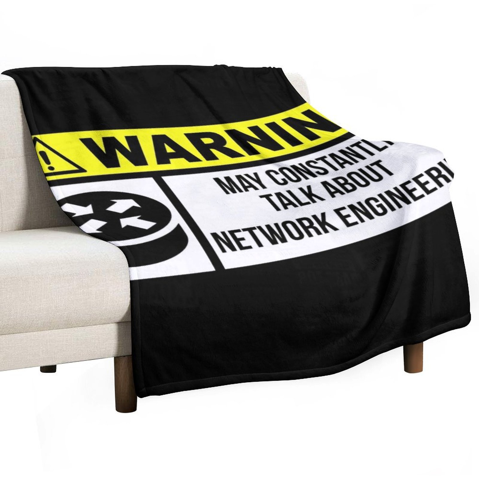 3D Printing Engineer - Network engineer Throw Blanket Warm Plush