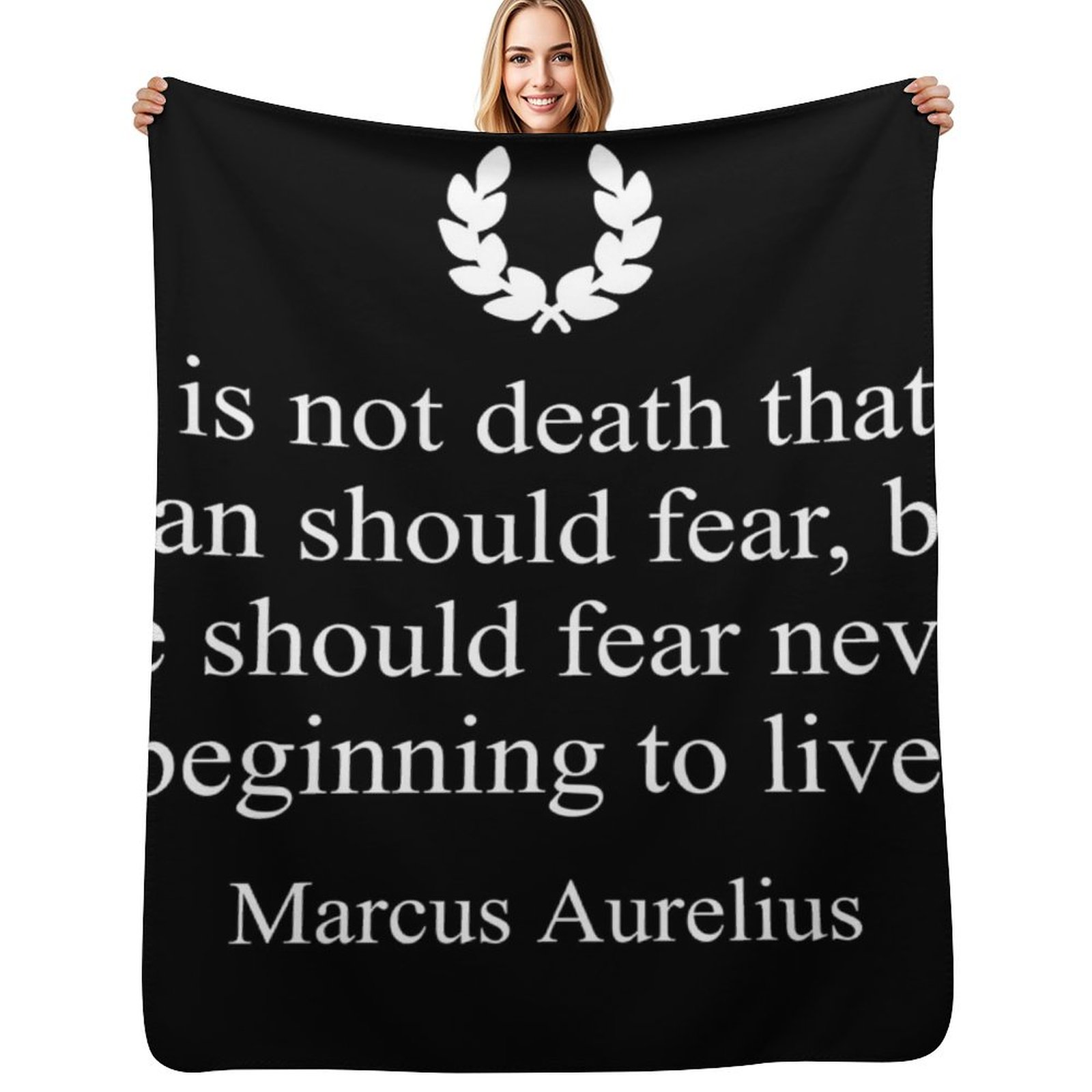 3D Printing Quotes - Stoicism Quote It is not death