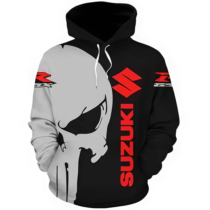 3D Printing Enthusiast - Suzuki men's casual hoodie, 3D printed