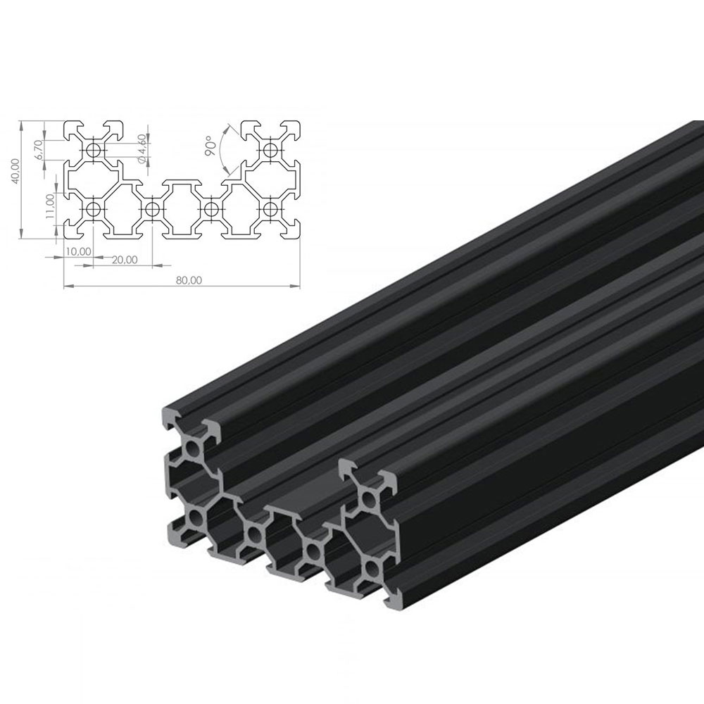 V Slot Aluminum Extrusion - 3D Printer Cnc Sliding Rail C
