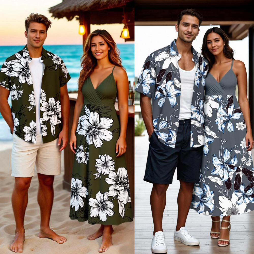 3D Printing Service - Flowers Leaf Printed Plus Size Matching