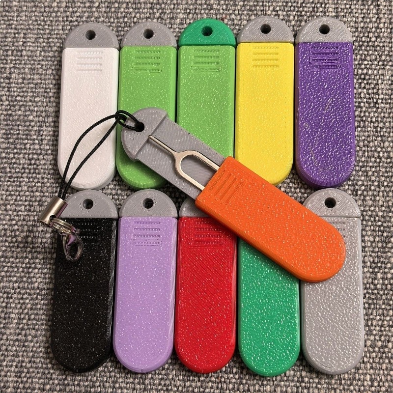 3D Printing Iphone - 3D Printed SIM Ejector Tool Kit