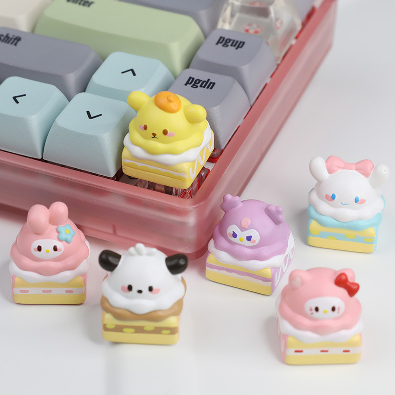 3D Printing Keycaps - Kawaii Hello Kittys Keycaps Cake Artisan
