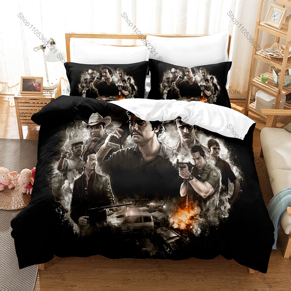 3D Printing Enthusiast - Narcos Fan Merch Duvet Cover +