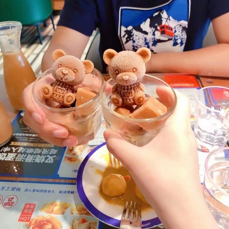 3D Bear-shaped Silicone Ice Mo - 3D Printing With Silicone recension och pris