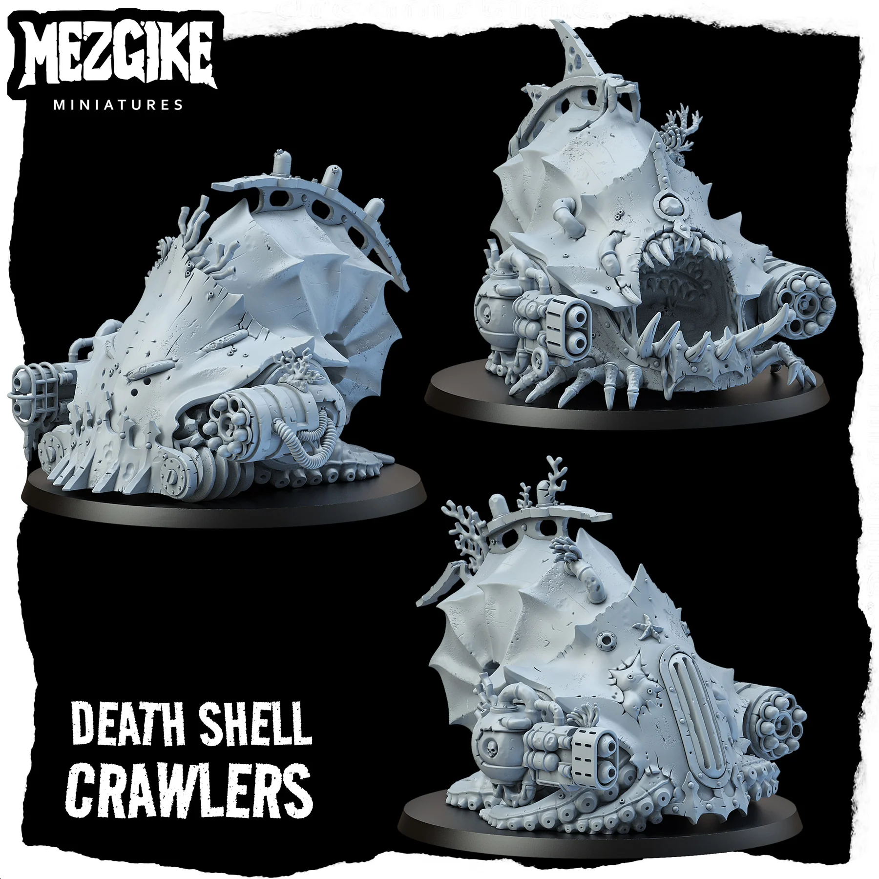 Death shell crawlers Miniature - 3D Printing Figure recension och pris