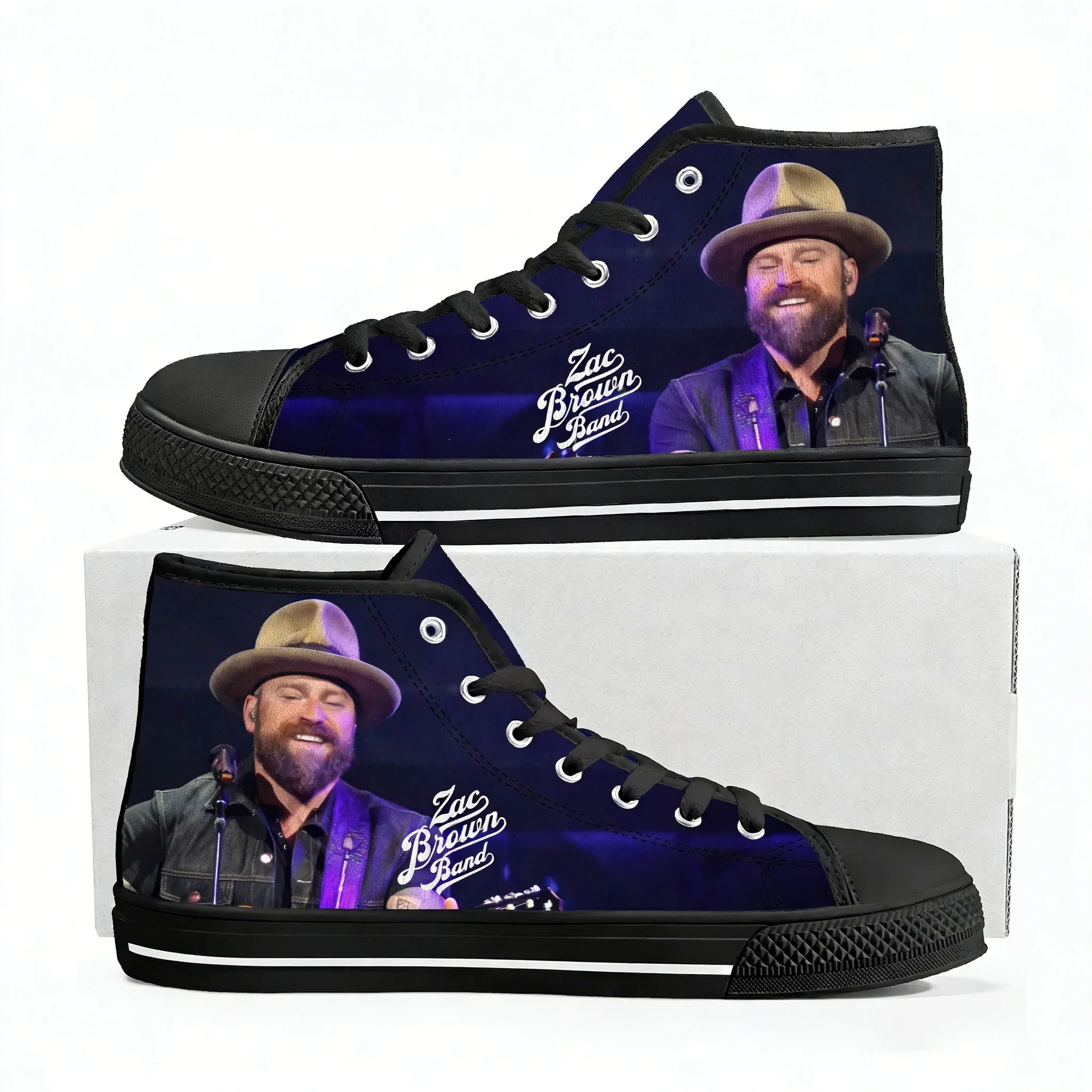 Zac Brown High Top Sneakers Me - 3D Printing Quality recension och pris