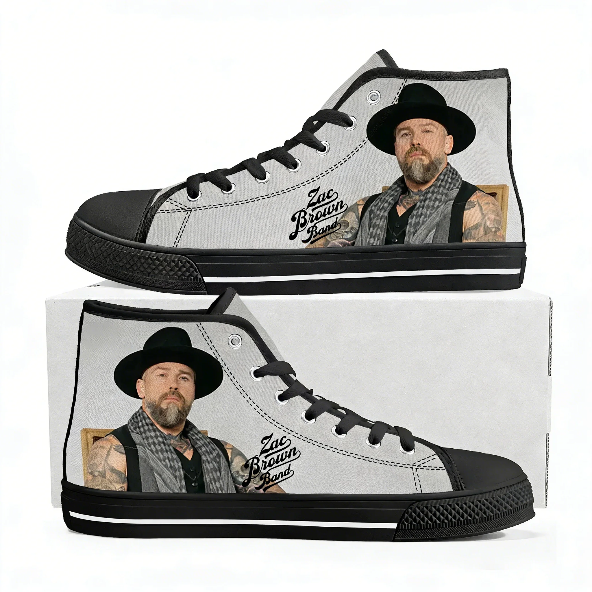 Zac Brown High Top Sneakers Me - 3D Printing Quality recension och pris