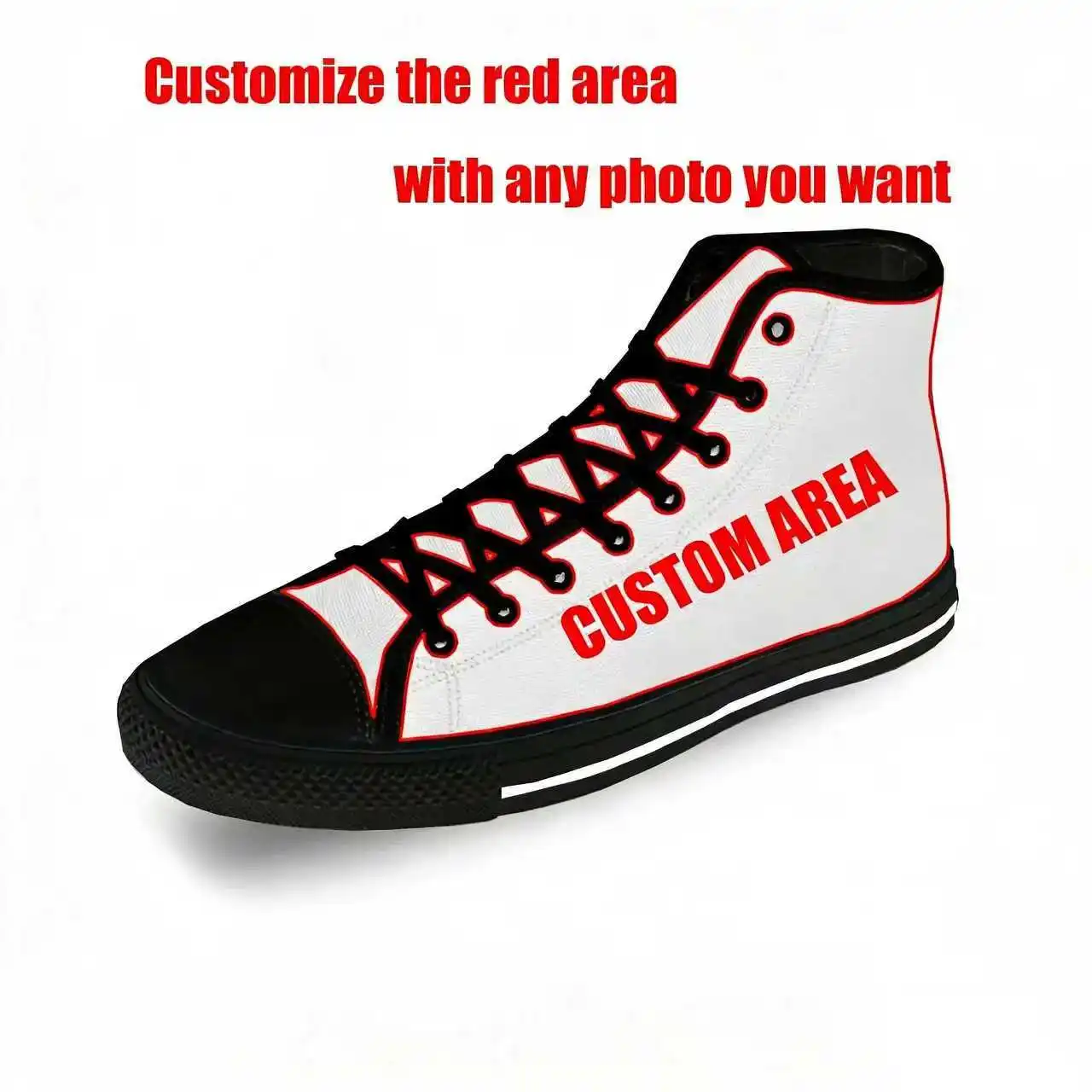 Zac Brown High Top Sneakers Me - 3D Printing Quality recension och pris