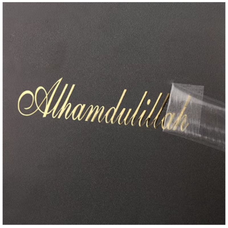 Custom 3D Gold Transfer Sticke - 3D Printing Quotes recension och pris