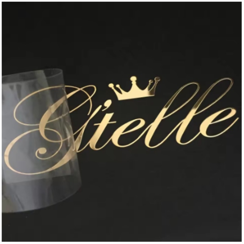 Custom 3D Gold Transfer Sticke - 3D Printing Quotes recension och pris