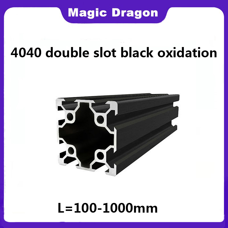 1PCS Black 4040 Double Slot V- - V Slot Aluminum Extrusion recension och pris