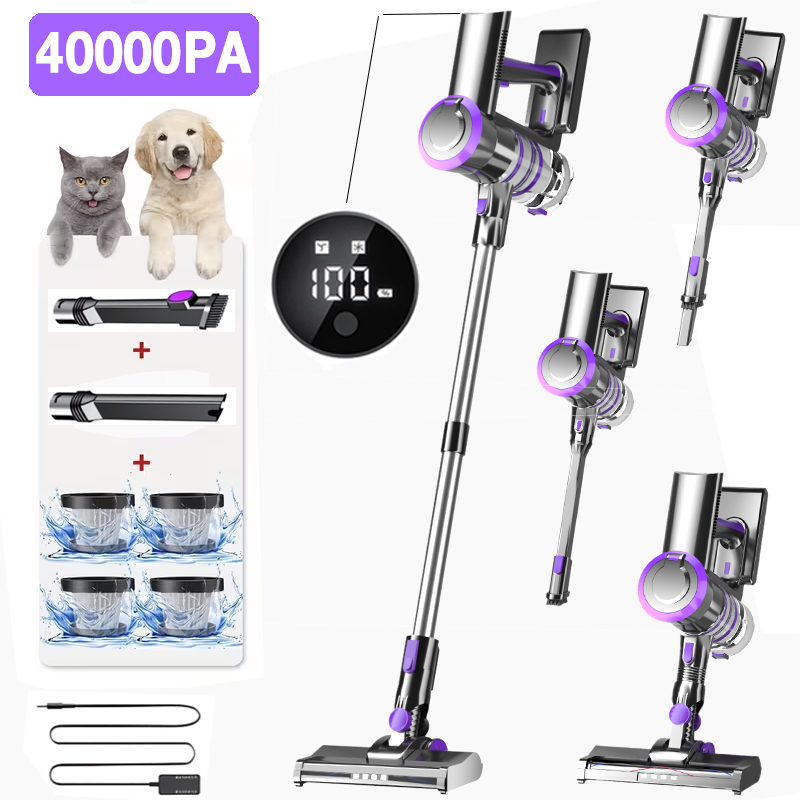40Kpa Vacuum Cleaner for Home  - Nozzle Cleaning Kit recension och pris
