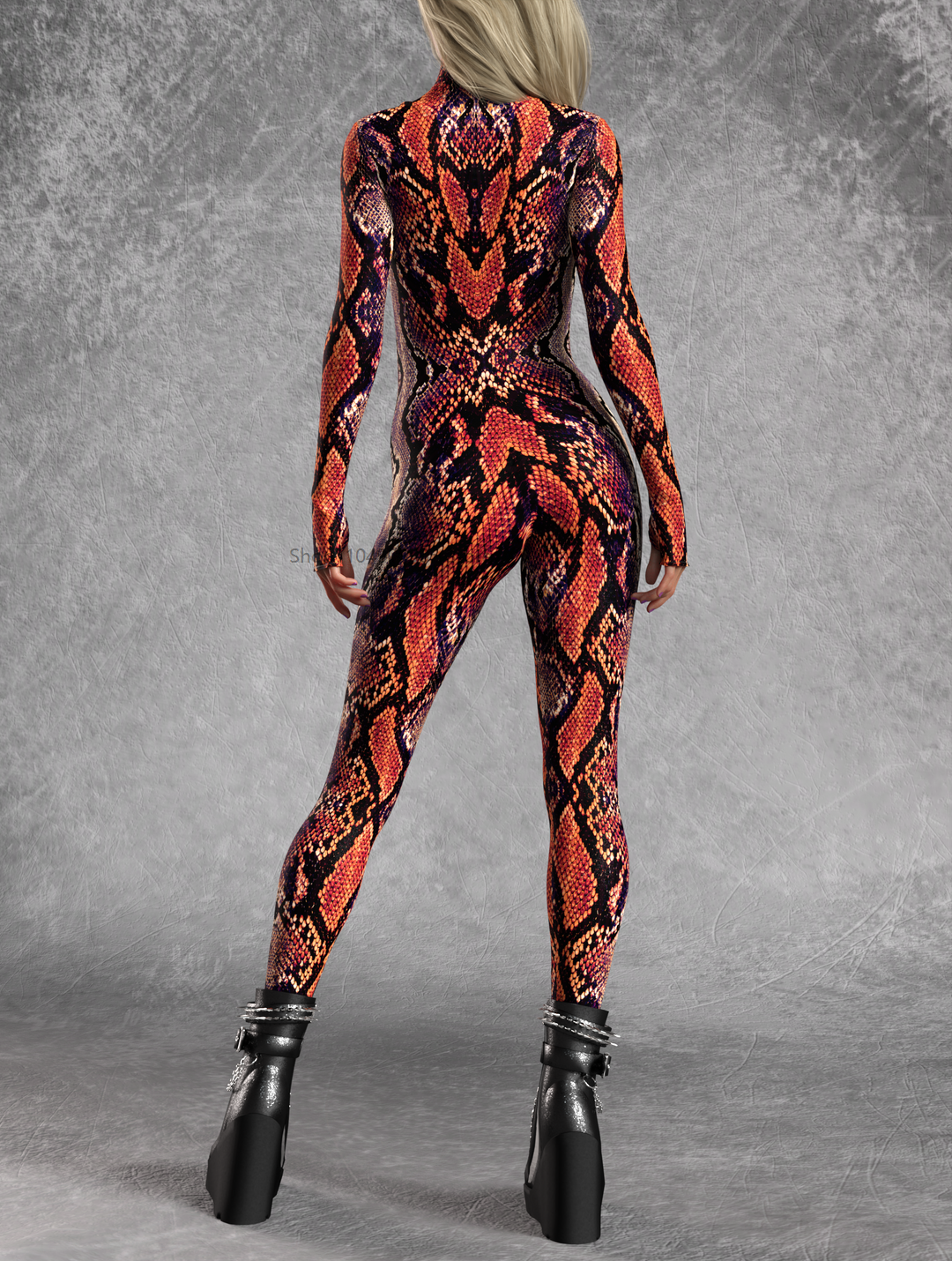 Red MF Costume 3D Animal Snake - 3D Printing Figure recension och pris