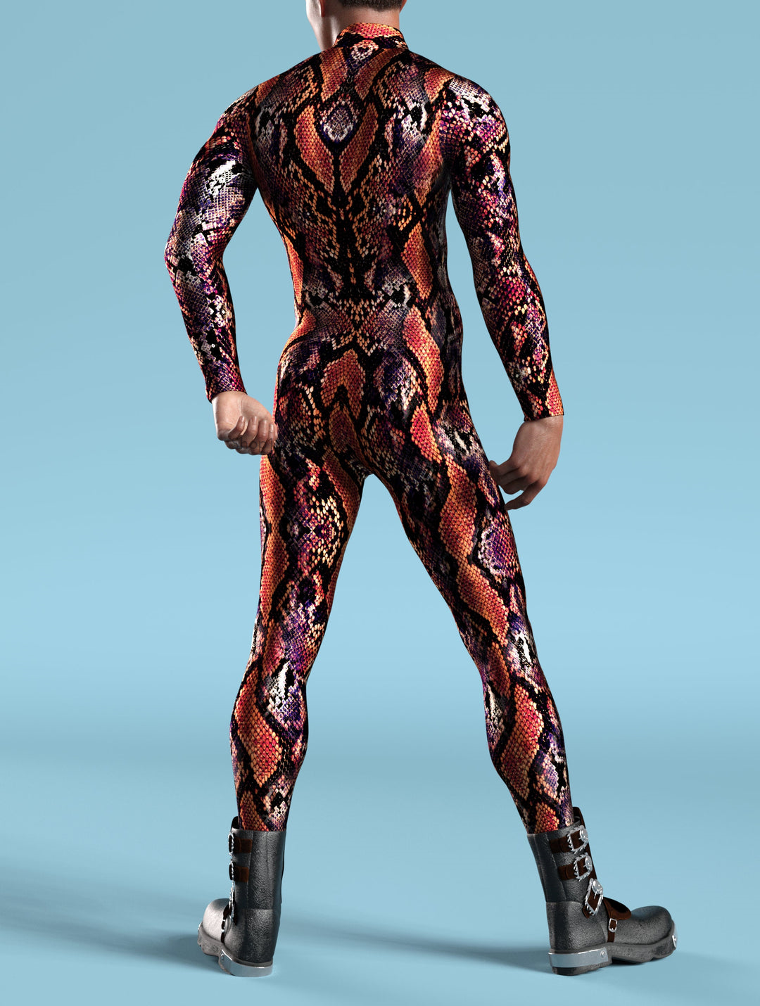 Red MF Costume 3D Animal Snake - 3D Printing Figure recension och pris