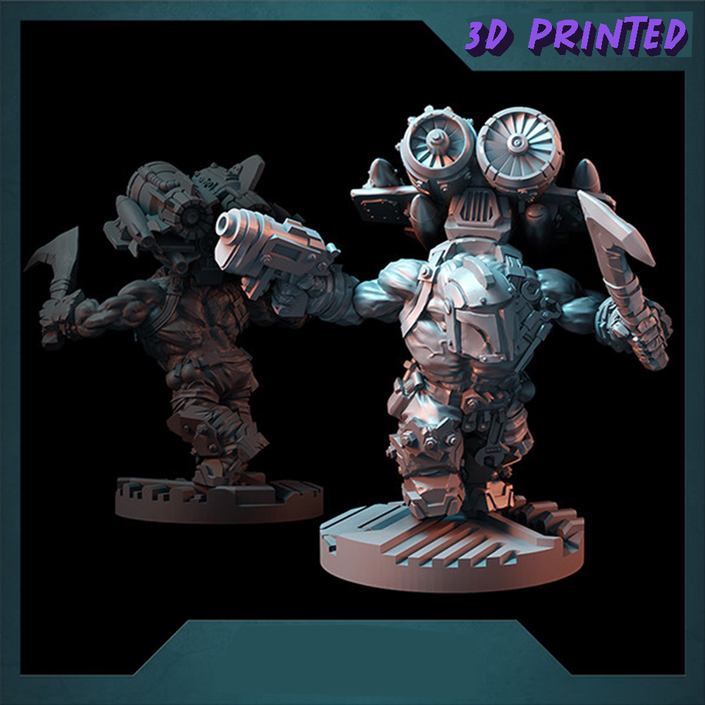 Rocket Orcs  Armour Miniature, - 3D Printing Figure recension och pris