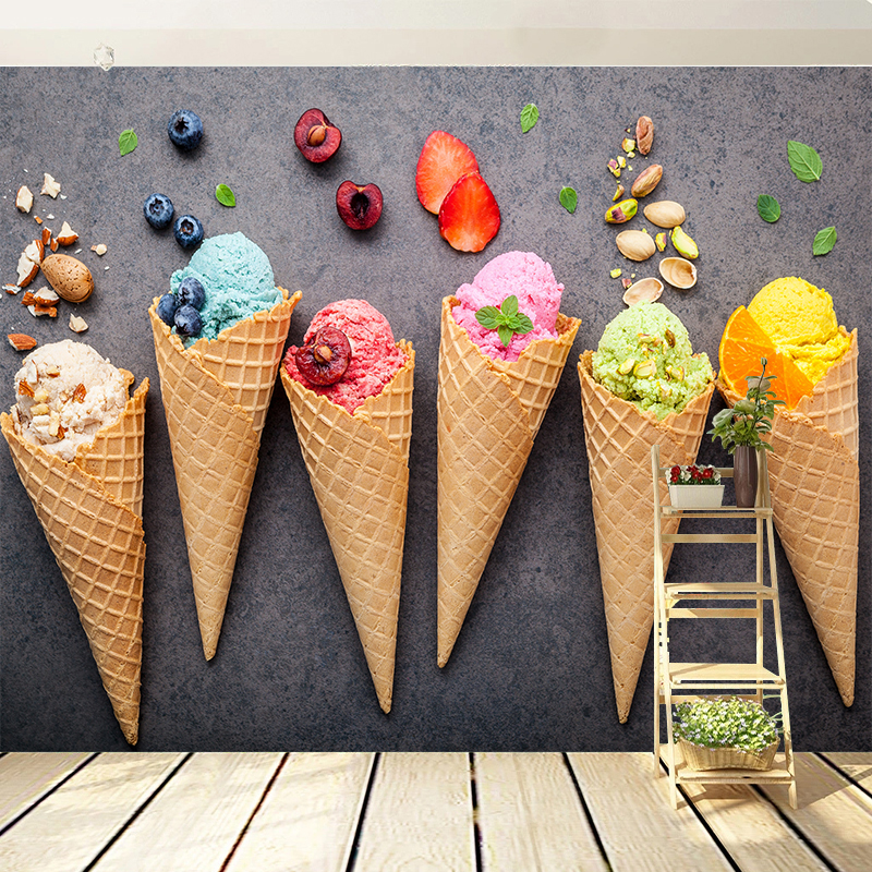 Custom 3D Photo Wall Mural Ice - 3D Printing Foto recension och pris