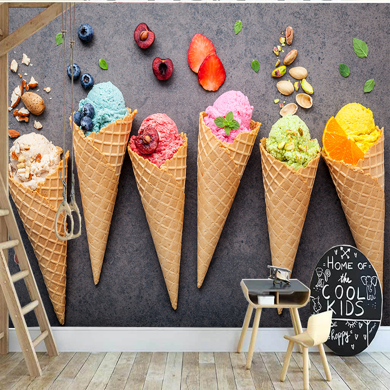 Custom 3D Photo Wall Mural Ice - 3D Printing Foto recension och pris