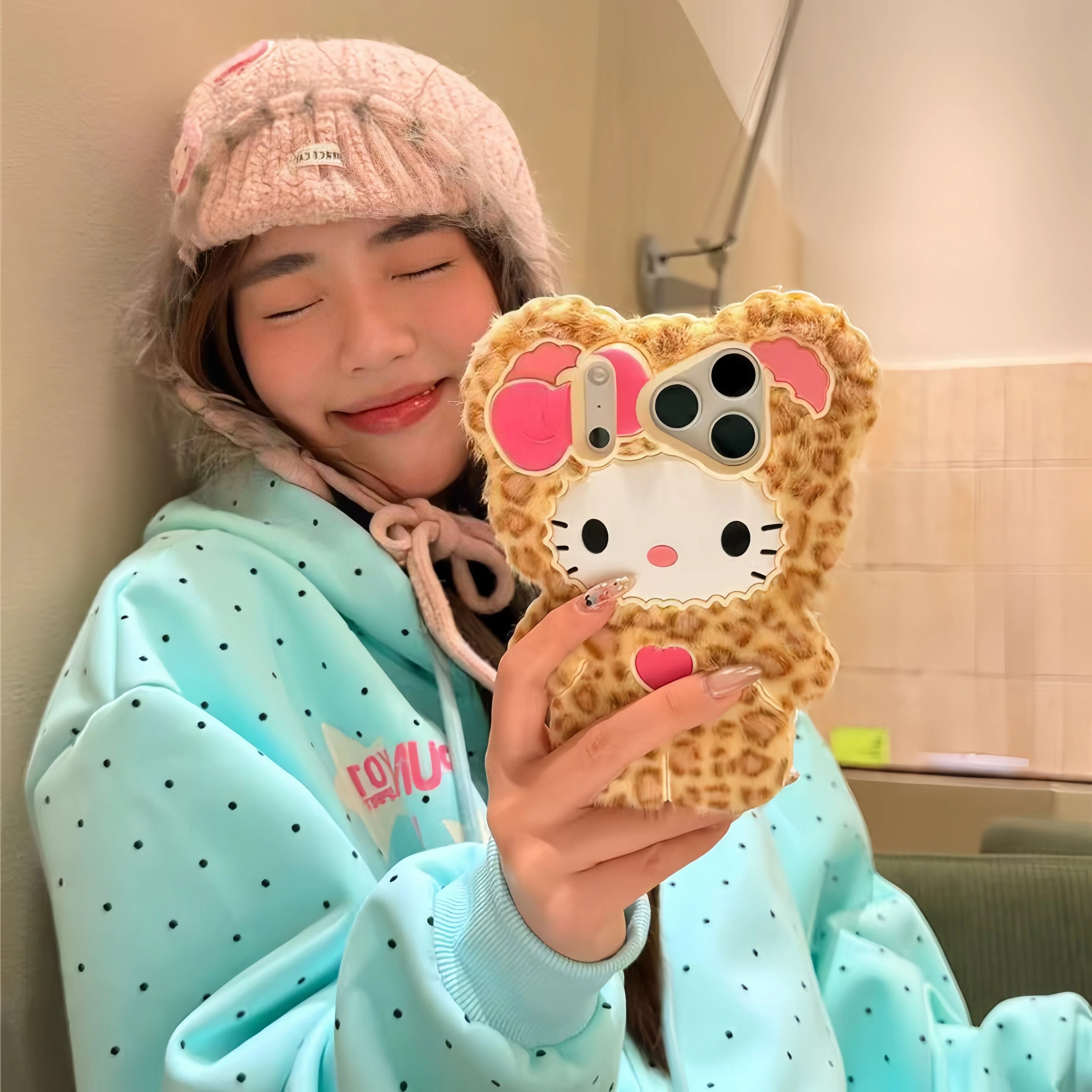 Fluffy Plush Hello Kitty Leopa - 3D Printing Iphone recension och pris