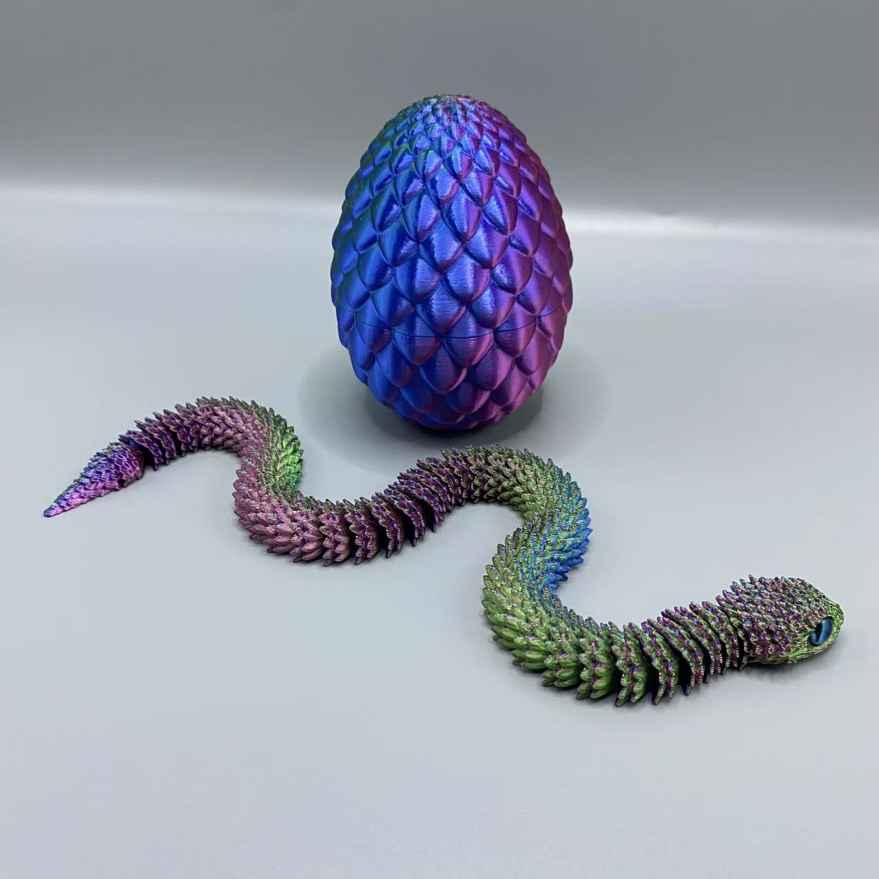 4pcs/set 3D Printed Snake Surp - 3D Printing Enthusiast recension och pris