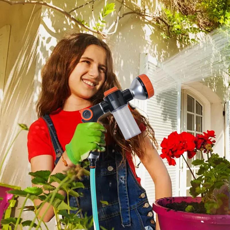 Garden Hose Spray Nozzle 8 Spr - Nozzle Cleaning Kit recension och pris