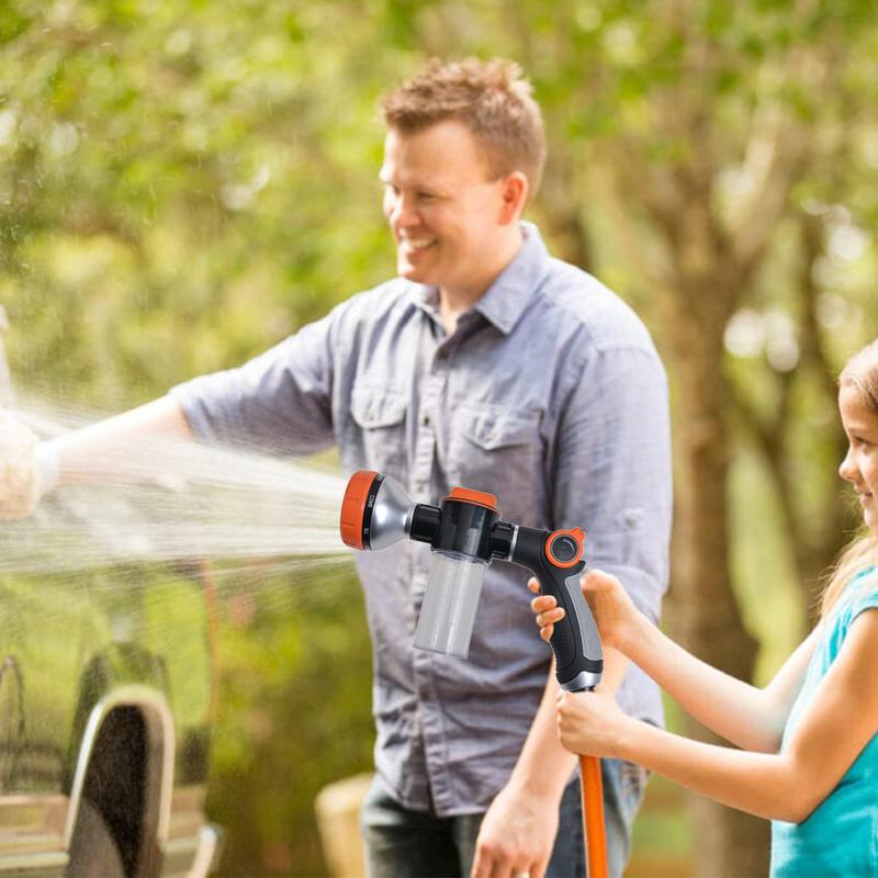 Garden Hose Spray Nozzle 8 Spr - Nozzle Cleaning Kit recension och pris