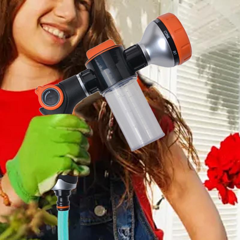 Garden Hose Spray Nozzle 8 Spr - Nozzle Cleaning Kit recension och pris
