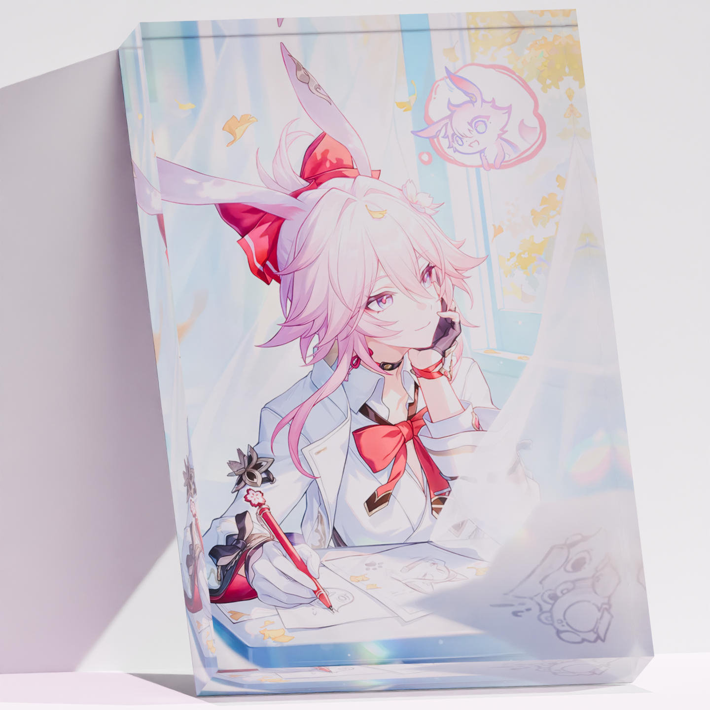 Custom 3D Acrylic Crystal Bloc - 3D Printing Figure recension och pris