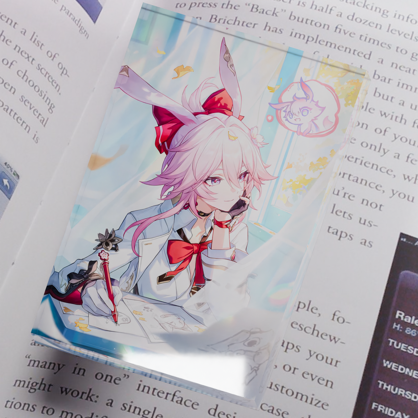 Custom 3D Acrylic Crystal Bloc - 3D Printing Figure recension och pris