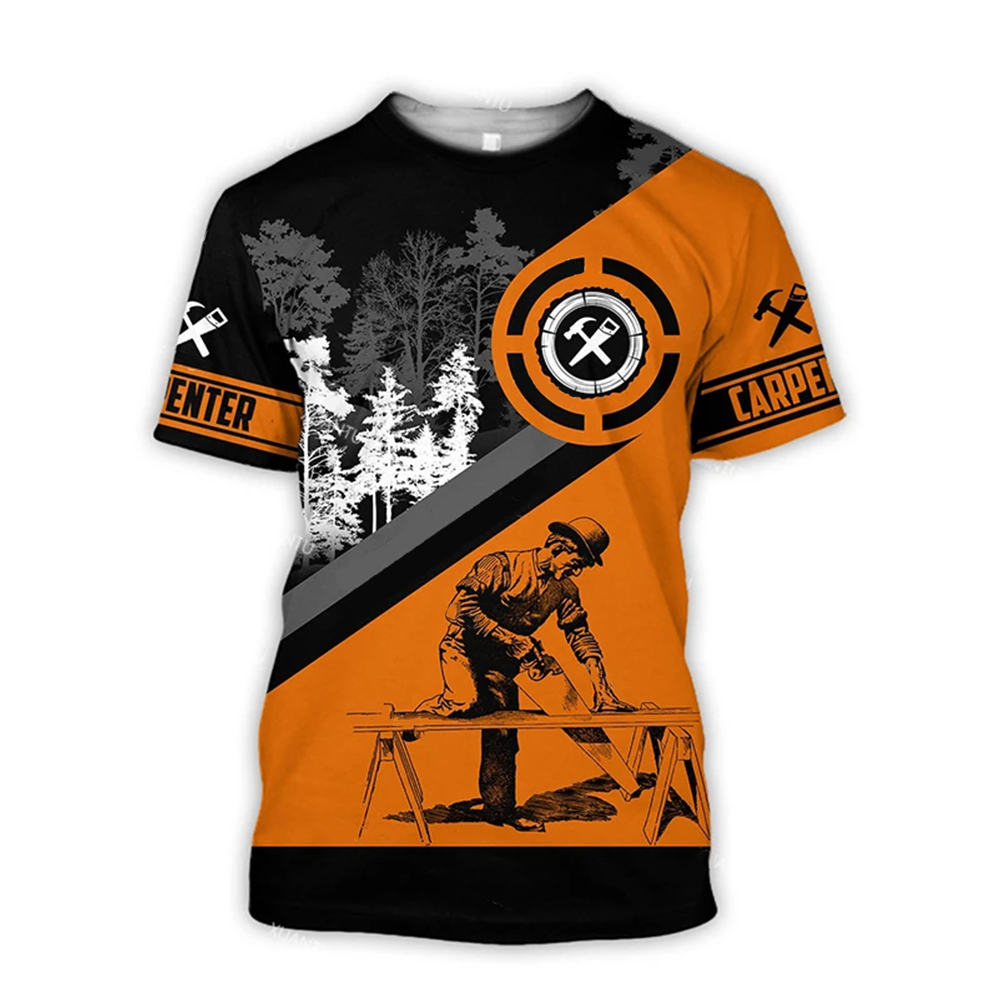 Carpenter 3d Printed Men's T-S - 3D Printing Engineer recension och pris