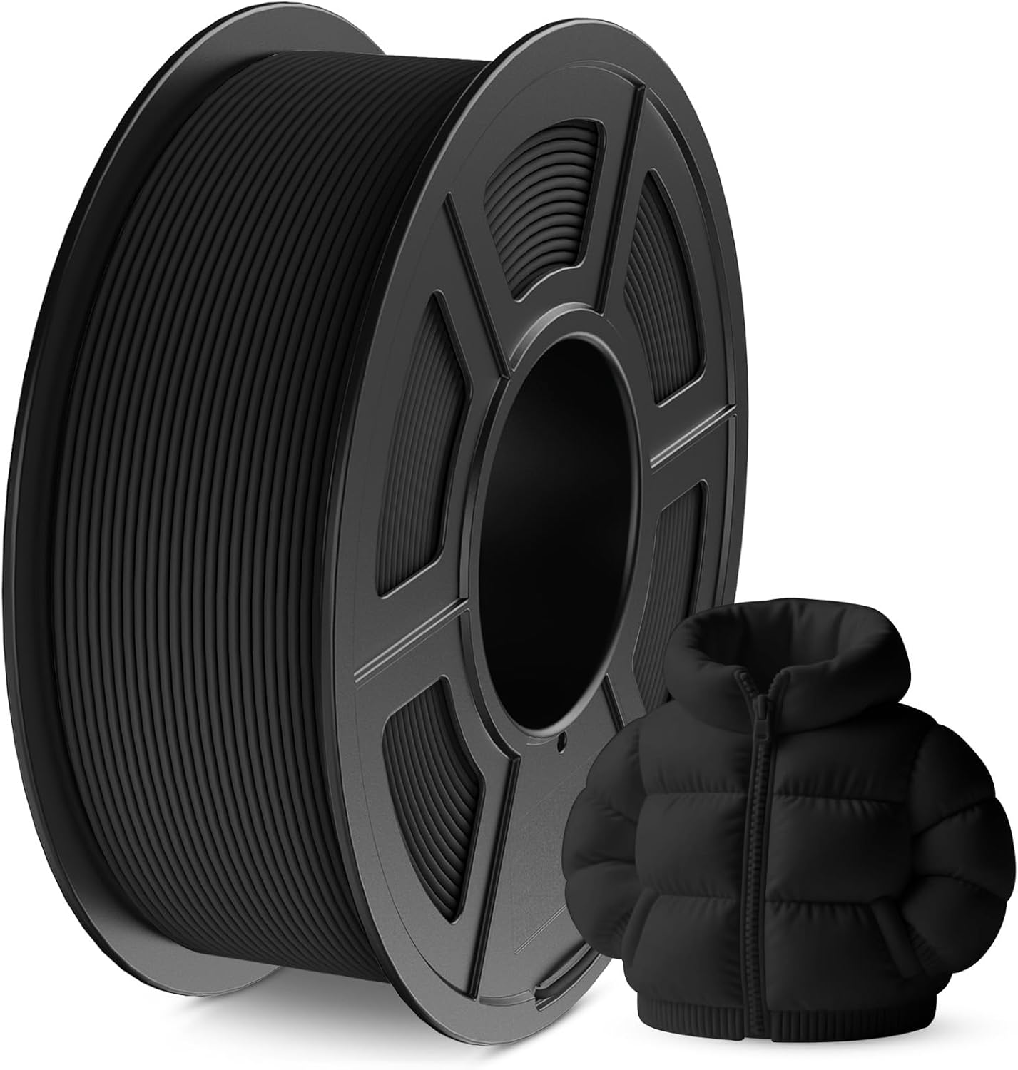 Black TPU Filament 1.75mm Flex - Tpu Flexible Filament recension och pris
