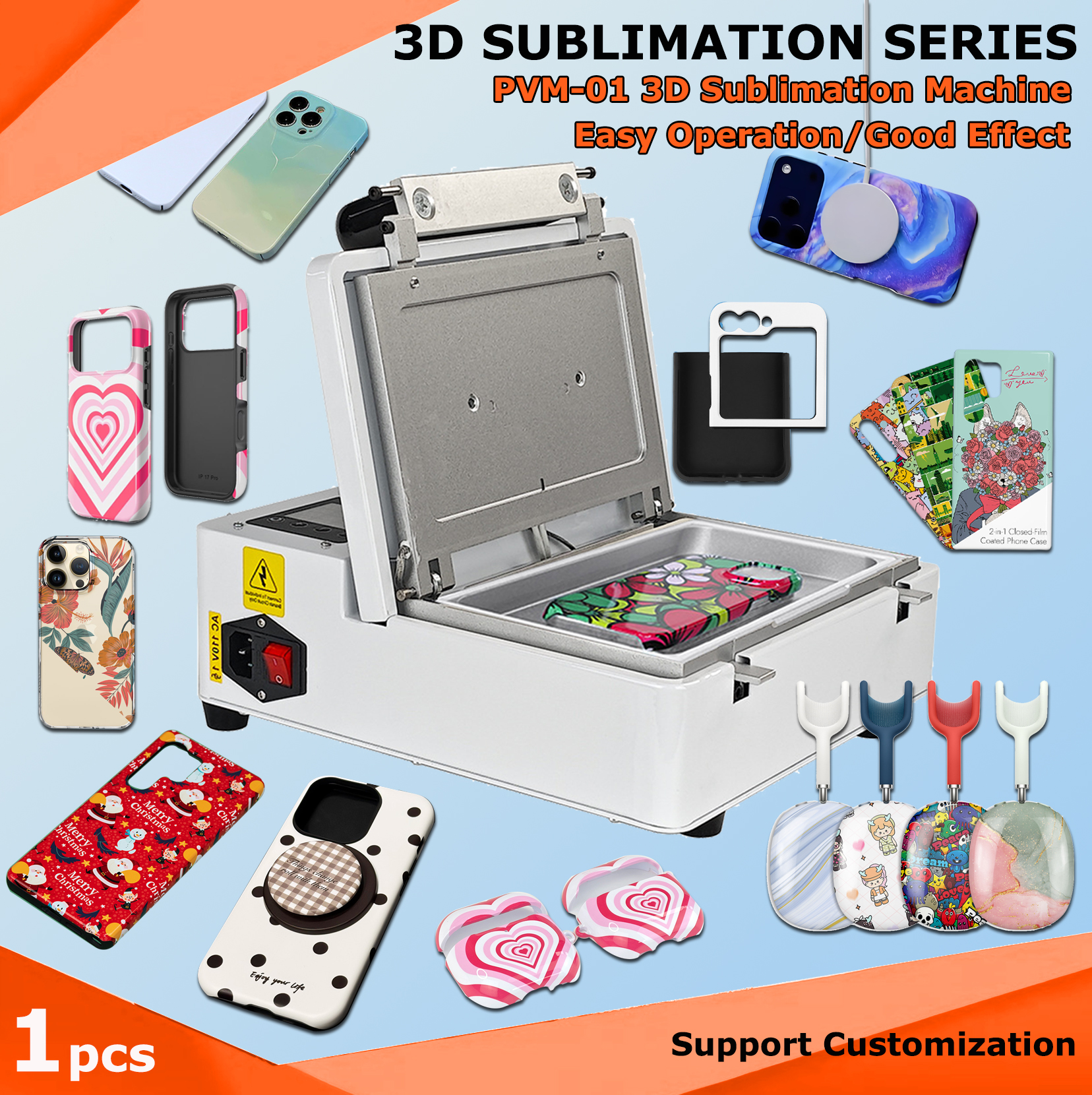 Fonlyu PVM-01 3D Subliamtion H - 3D Printing Iphone recension och pris