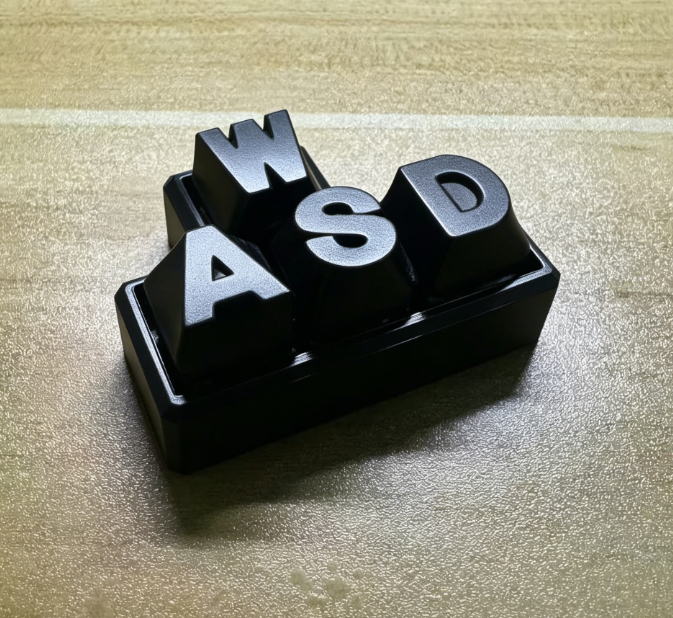 3 In 1 WASD Fidget Toy Keycap  - 3D Printing Keycaps recension och pris