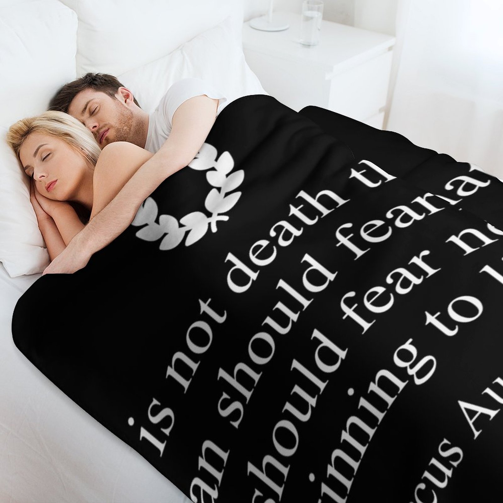 Stoicism Quote It is not death - 3D Printing Quotes recension och pris