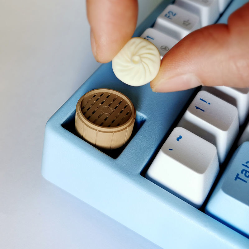 Personalized Steamed Buns Dump - 3D Printing Keycaps recension och pris