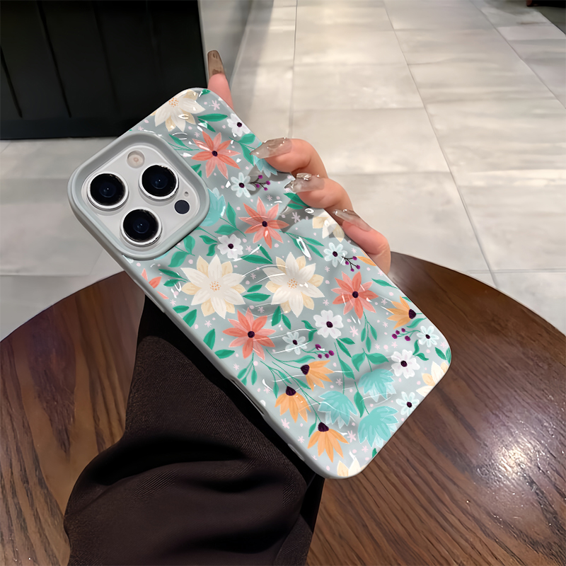 Leaves Flower Print Phone Case - 3D Printing Iphone recension och pris