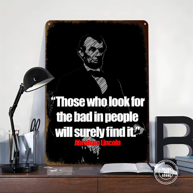 Abraham Lincoln Quotes 3D Text - 3D Printing Quotes recension och pris