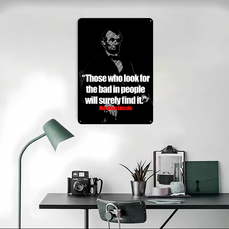 Abraham Lincoln Quotes 3D Text - 3D Printing Quotes recension och pris