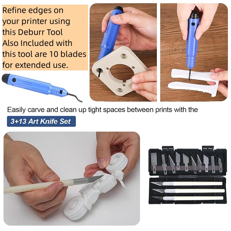 38 Pcs 3D Model Grinding Tool  - 3D Printing Grinder recension och pris