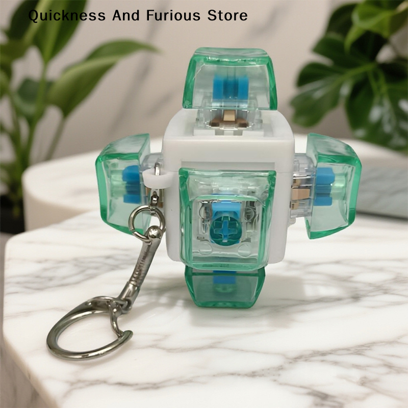 1pcs Alien Six Sided Decompres - 3D Printing Keycaps recension och pris