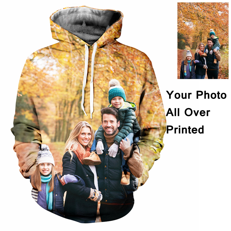 Custom 3D Print Hoodie For Men - 3D Printing Foto recension och pris