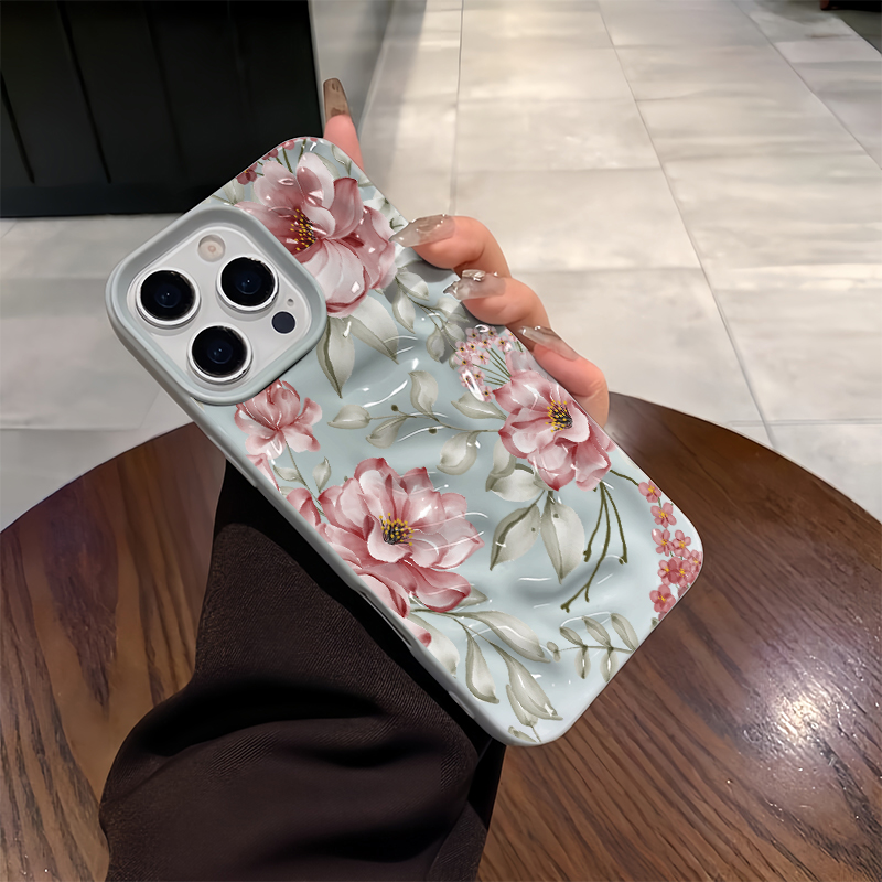 Luxury Flower Print Case For i - 3D Printing Iphone recension och pris