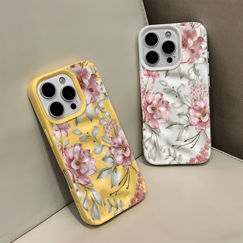 Luxury Flower Print Case For i - 3D Printing Iphone recension och pris