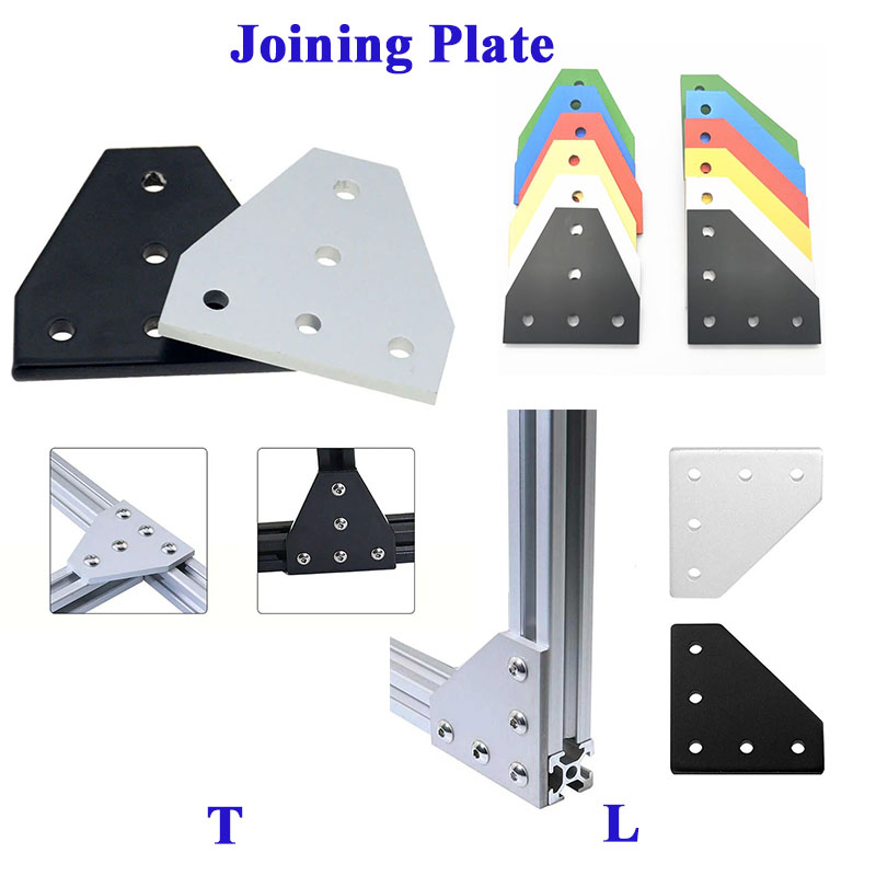2PCS 5 Hole 90 Degree Joint Bo - V Slot Aluminum Extrusion recension och pris
