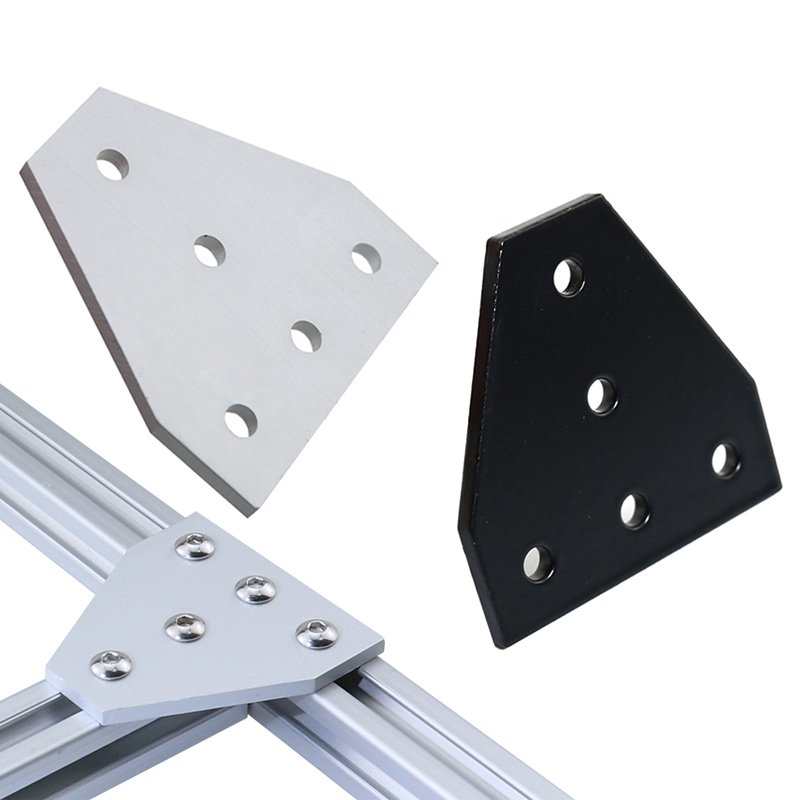2PCS 5 Hole 90 Degree Joint Bo - V Slot Aluminum Extrusion recension och pris